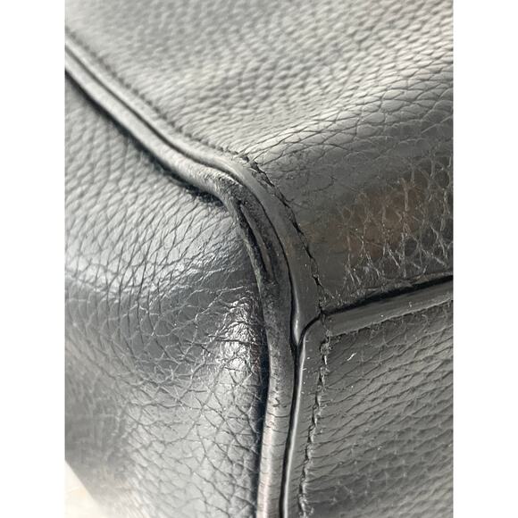 KATE SPADE BLACK PEBBLED LEATHER WOMENS MEDIUM CROSSBODY BAG - Picture 9 of 16